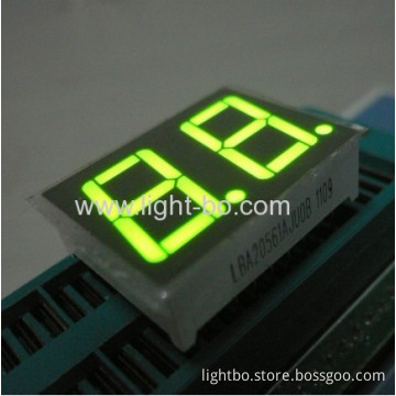Dual Digit 0.56" Common Anode Super Bright Green Seven Segment Led Numeric Displays 